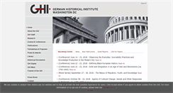 Desktop Screenshot of ghi-dc.org